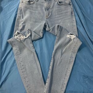 Agolde Light Blue Denim Jeans